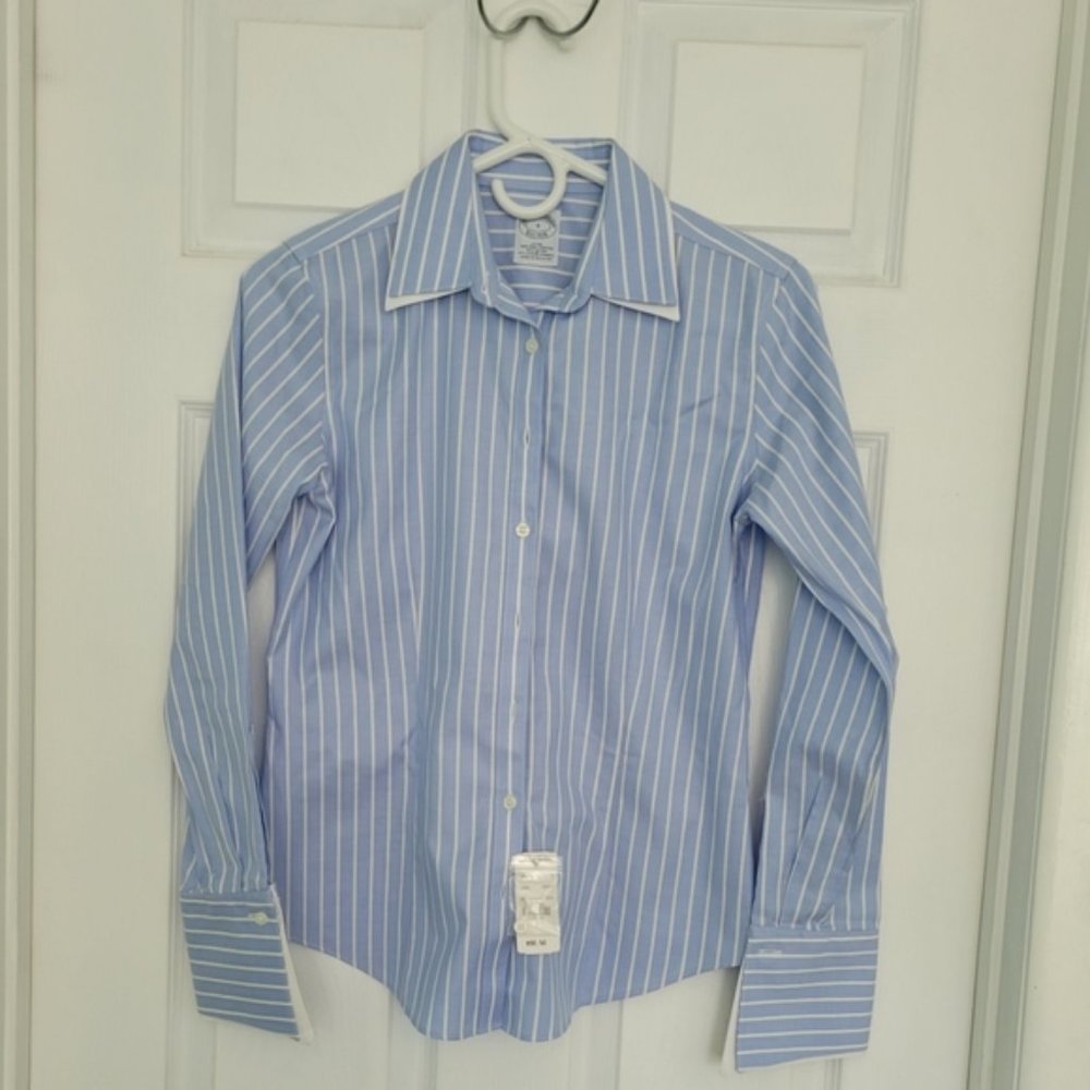 NWT BROOKS BROTHERS Women Top Women Shirts Women Blouse Formal size 0